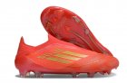 Adidas F50 Two Horizons Elite Laceless FG - Bright Red/Gold Metallic