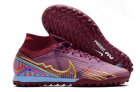Nike Air Zoom Mercurial Superfly 9 Elite TF Mbappe KM - Purple/Blue/Gold