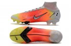Nike Dream Speed Mercurial Superfly 8 Elite FG - White/Metallic Silver/Pure Platinum