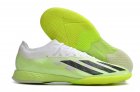 Adidas X Crazyfast.1 IC Indoor - White/Core Black/Lucid Lemon