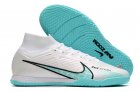 Nike Air Zoom Mercurial Superfly 9 Elite IC - White/Blue/Laser Pink
