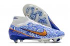 Nike Air Zoom Mercurial Superfly 9 Elite SG Anti Clog CR7 - White/Metallic Copper/Concord