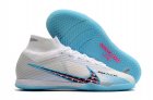 Nike Air Zoom Mercurial Superfly 9 Elite IC Blast - White/Pink Blast
