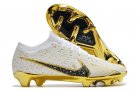 Nike Air Zoom Mercurial Vapor 15 Elite FG - White/Gold/Black