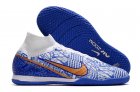 Nike Air Zoom Mercurial Superfly 9 Elite IC CR7 - Blue/White/Gold
