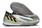 Adidas Predator Edge.1 IC Beyond Fast - Silver Metallic/Core Black/Solar Green
