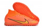 Nike Zoom Mercurial Superfly 9 Elite TF Turf - Orange/Red/Yellow
