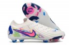 Nike Phantom So Cal Disruption GX 2 Elite FG Cleats - White/Blue/Pink