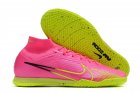 Nike Zoom Mercurial Superfly 9 IC Indoor - Volt/Pink