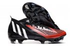 Adidas Predator Edge .1 FG Custom - Black/Red/White