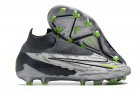 Nike Phantom GX R9 Chrome Elite DF FG - Black/Grey/Green