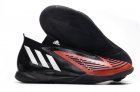 Adidas Predator Edge .1 IC 'Custom' - Black/Red/White