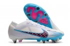 Nike Air Zoom Mercurial Vapor 15 Elite SG Removable Studs Blast - White/Baltic Blue/Pink Blast