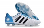 Adidas Adipure 11Pro Toni Kroos TK Editon FG - White/Black/Blue
