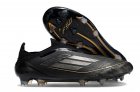 Adidas F50 Dark Spark Elite Laceless FG - Black/Gold/Silver