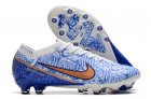 Nike Air Zoom Mercurial Vapor 15 Elite AG CR7 - White/Blue