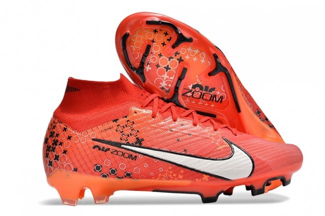 Nike Zoom Mercurial Superfly 9 Elite FG Dream Speed 7 - Bright Crimson/White/Black
