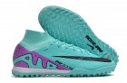 Nike Zoom Mercurial Superfly 9 Elite TF Turf Peak Ready - Ice Blue/Purple