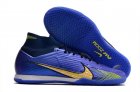 Nike Air Zoom Mercurial Superfly 9 Elite IC - Blue/Navy