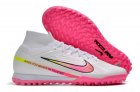 Nike Zoom Mercurial Superfly 9 Elite TF Turf Rashford Cleats - White/Multicolor