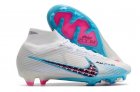 Nike Air Zoom Mercurial Superfly 9 Elite FG Blast Pack - White/Blue/Pink