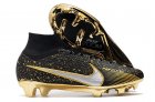 Nike Air Zoom Mercurial Superfly 9 Elite FG - Black/Metallic Gold