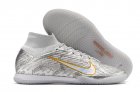 Nike Zoom Mercurial Superfly 9 XXV SE IC Indoor - Metallic Silver