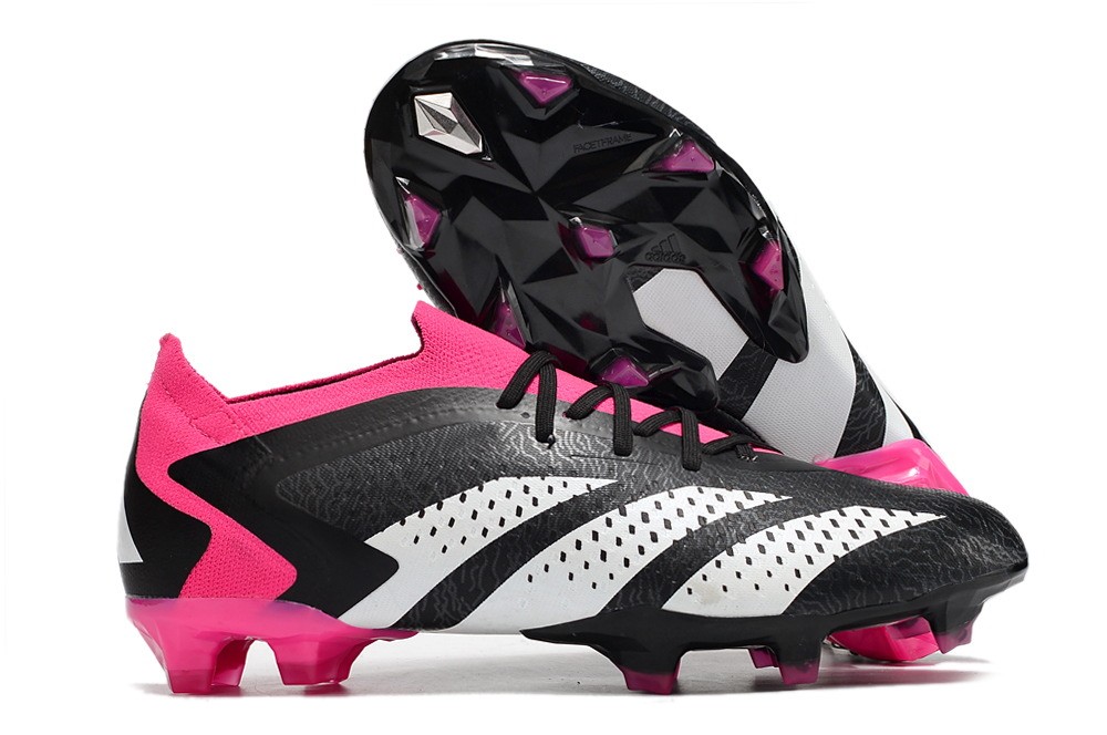 Adidas Predator Accuracy.1 Low FG - Core Black/Cloud White/Team Shock Pink