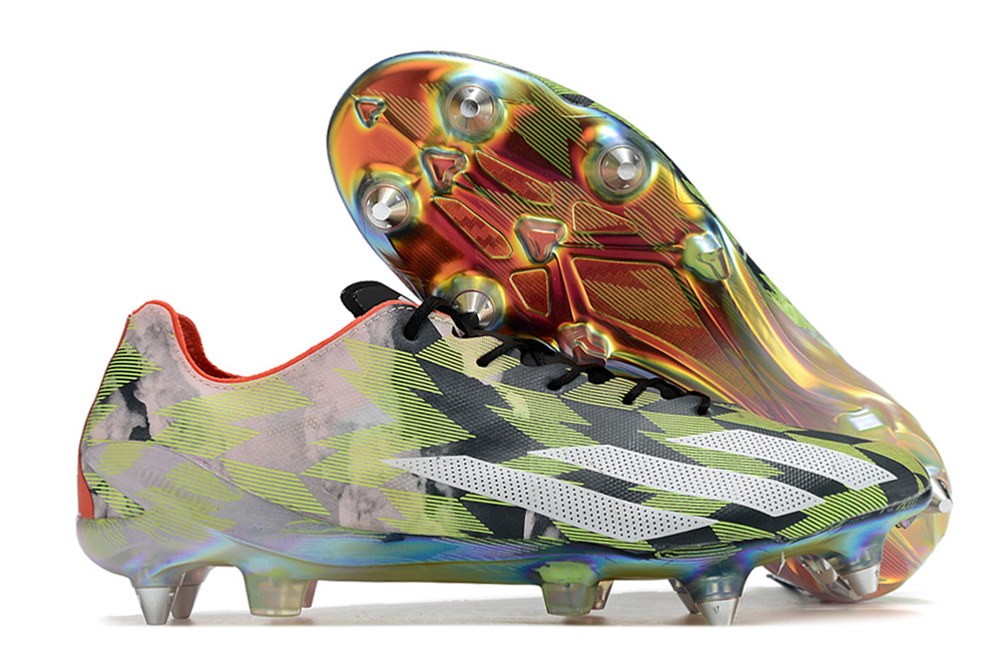 Adidas X Crazyfast.1 SG Crazylight - Lucid Lemon/White/Solar Red