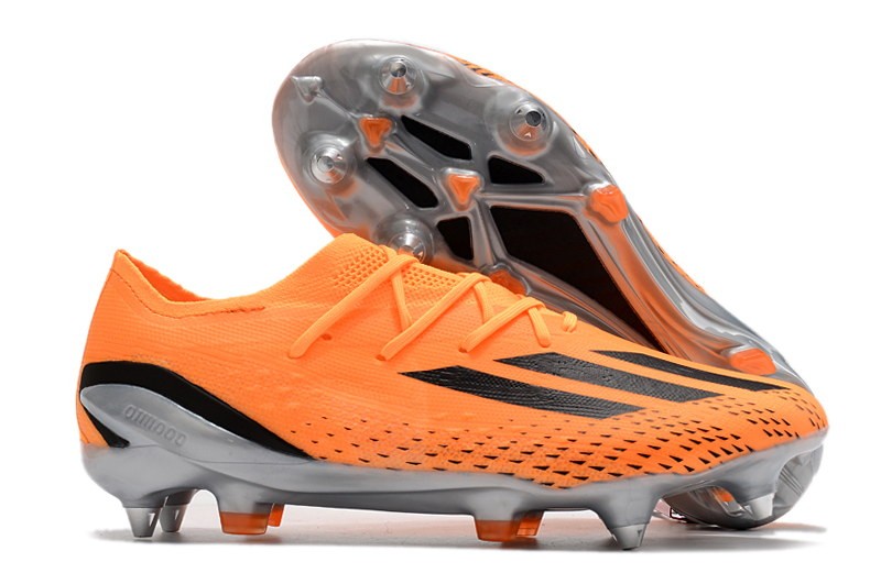 Adidas X SpeedPortal .1 SG Metal Studs - Orange/Black/Grey