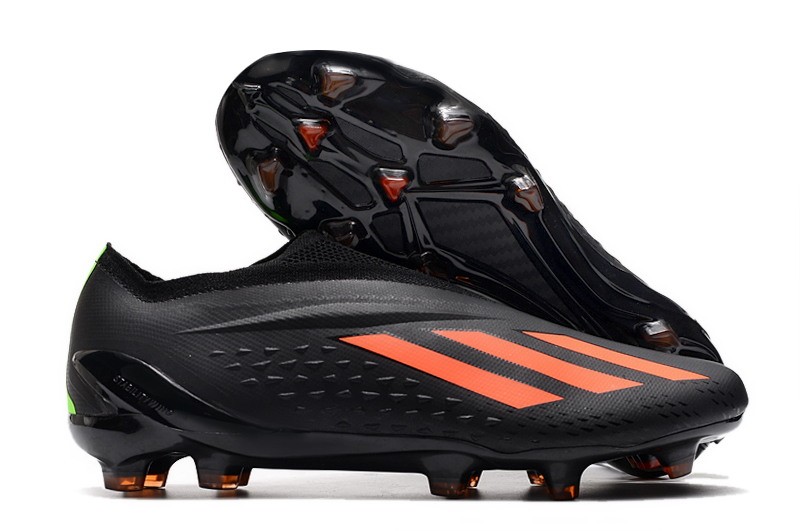 Adidas X Speedportal+ FG Shadowportal - Black/Solar Orange/Green