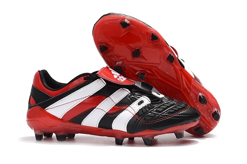 Adidas Predator Accelerator FG - Black/Red/White