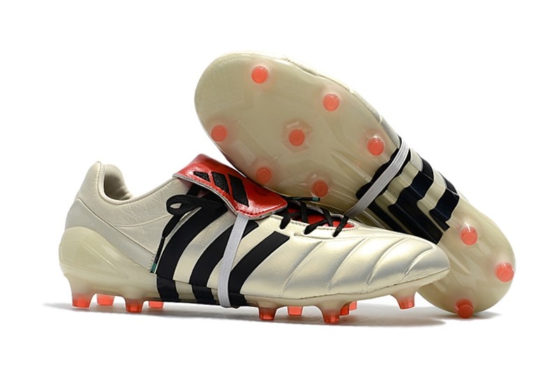 Adidas Predator Mania Champagne FG - Off White/Core Black/Red