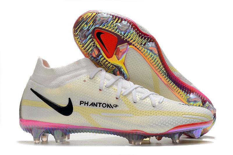 Nike Phantom GT 2 Elite DF FG Rawdacious - White/Black/Bright Crimson/Pink Blast