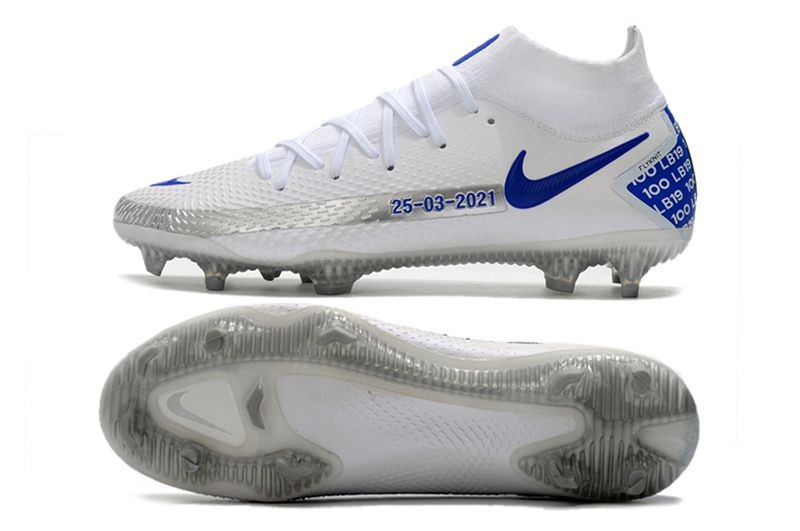Nike Phantom GT Elite DF FG 'Bonucci' - White/ Blue / Silver
