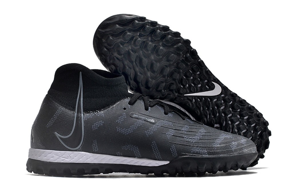 Nike By You Phantom Luna Elite TF Turf - Black/White