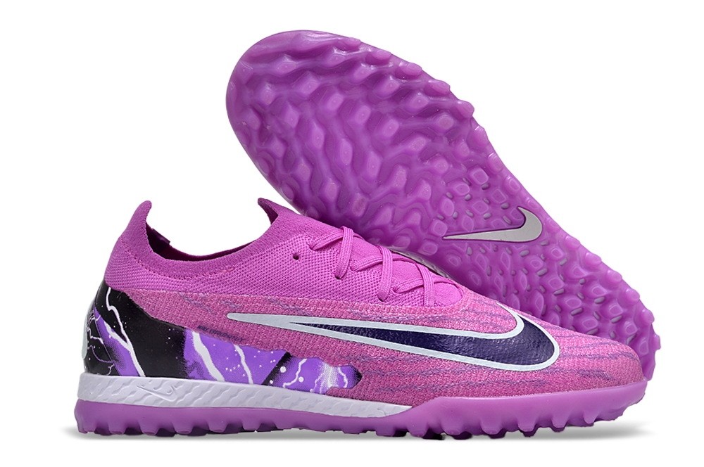 Nike Phantom GX Elite SE TF Turf Cleats Thunder Pack - Fuchsia Dream/Barely Grape
