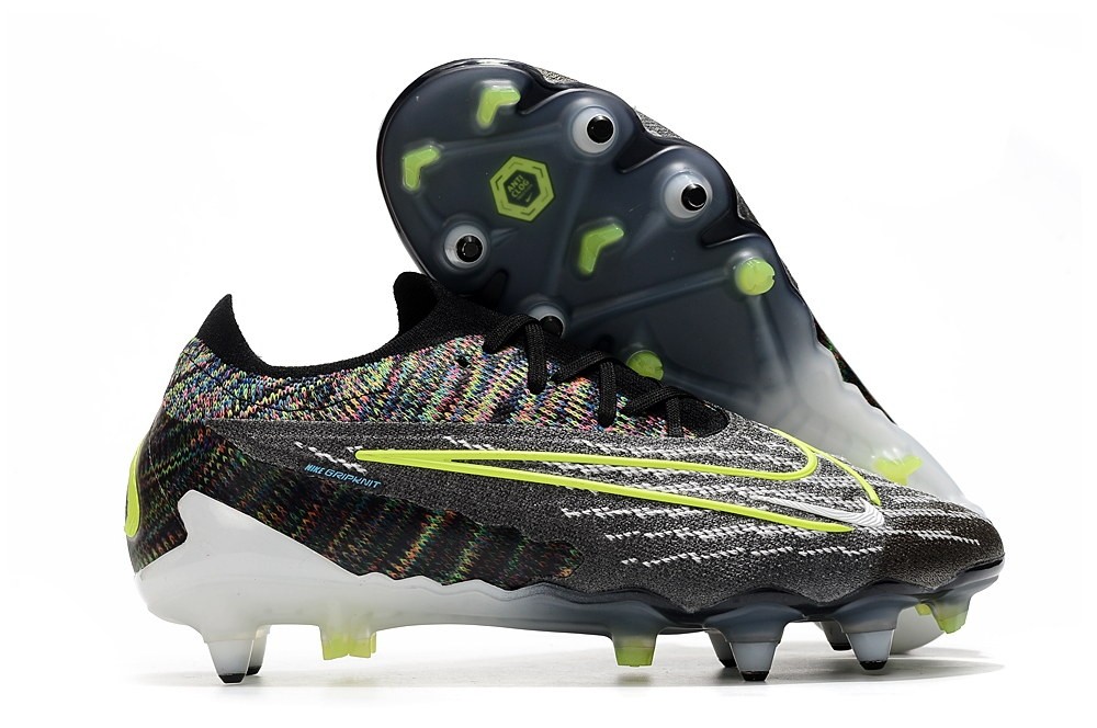 Nike Phantom GX Elite Soft Ground SG PRO Anti-Clog Fusion Link - Black/Volt