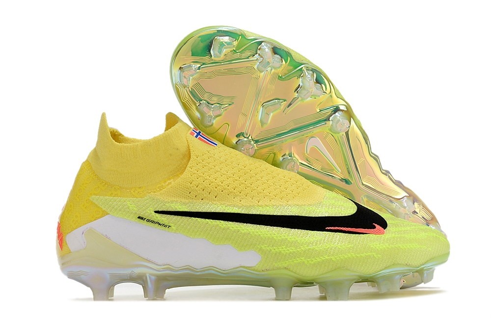 Erling Haaland x Nike Phantom GX Elite DF FG - Yellow/Volt/Black