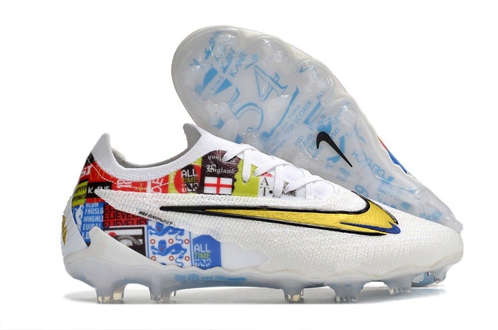Nike Phantom GX Harry Kane All Top Elite FG - White/Gold/Blue/Multicolor