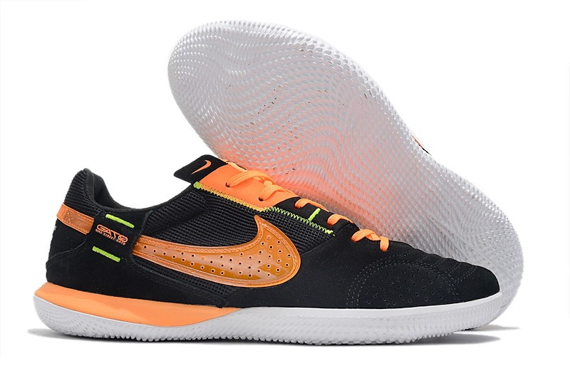 Nike Streetgato IC - Black/Total Orange/Volt