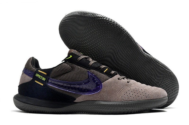Nike Streetgato IC - Cave Stone/Electro Purple/Black