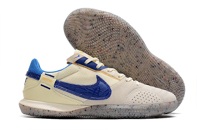 Nike Streetgato IC - Coconut Milk/Navy Blue/Gold/Hyper Royal