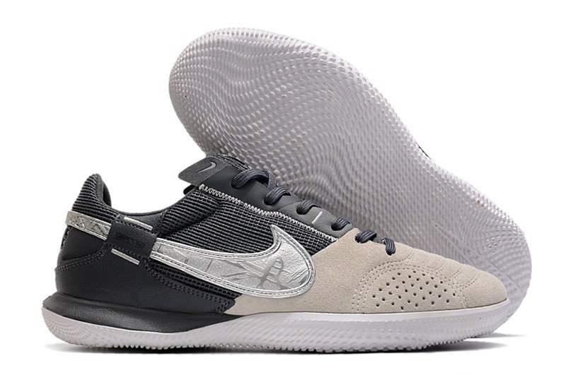 Nike Streetgato IC - Dark Grey/White/Silver