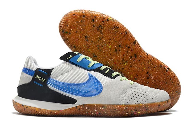 Nike Streetgato IC - Black/Volt/Blue/Metallic Vivid Gold